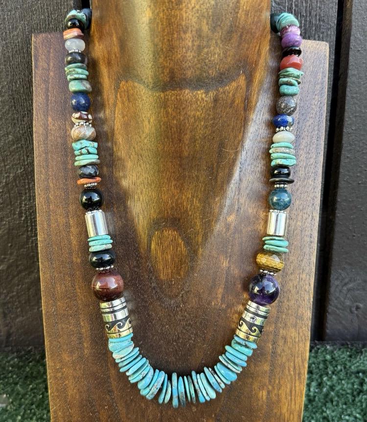 Tommy Rosita Singer T R Sterling Silver Blue Turquoise Bead