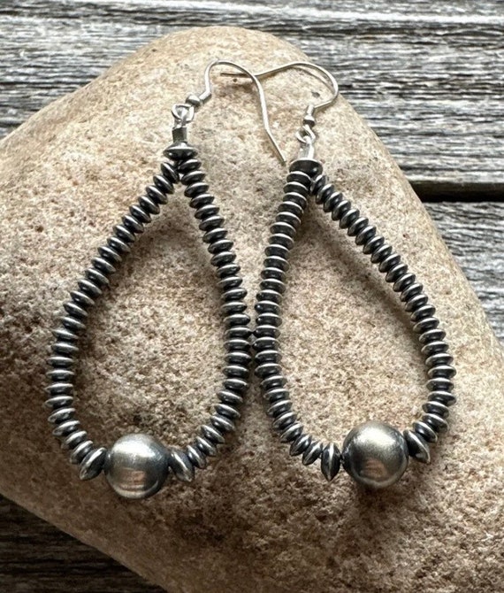 Sheila Fajl Thick Arlene 2.5 inch Hoop Earrings in Brushed Silver Plated |  eBay