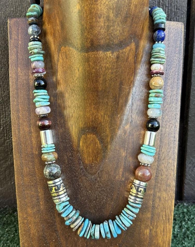 Tommy Rosita Singer T R Sterling Silver Blue Turquoise Bead