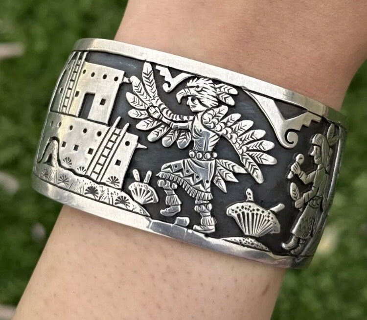Navajo storyteller bracelet - Etsy 日本