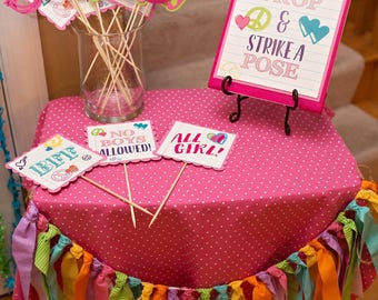 Slumber Party Decorations Etsy