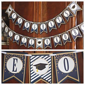 Graduation Cupcake Toppers, Graduation Party Decorations, Class of 2024, Son Graduation, image 3