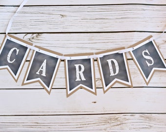 Cards Graduation Party Banner, Fully Assembled!