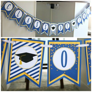 Class of 2024 Graduation Banner, Graduation Party Decorations, Son Graduation, image 1