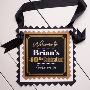 PRINTED 30th birthday poster, Back in 1996, What Happened in 1996, 30th Birthday Decorations, Black and Gold, 30th Party Decor, Vintage 1996 image 15