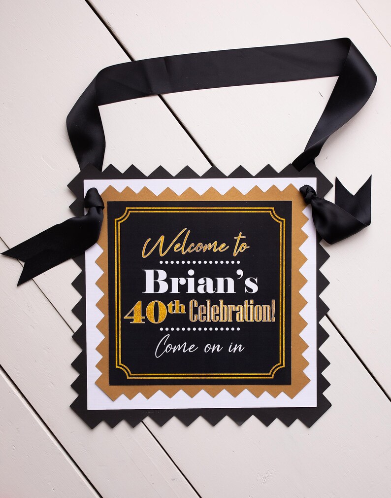 PRINTED 30th birthday poster, Back in 1996, What Happened in 1996, 30th Birthday Decorations, Black and Gold, 30th Party Decor, Vintage 1996 image 15