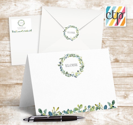 Notecard Set, Memo Pads, Return Address Labels, Thank You Gifts, Coworker Gift, Il_570xn