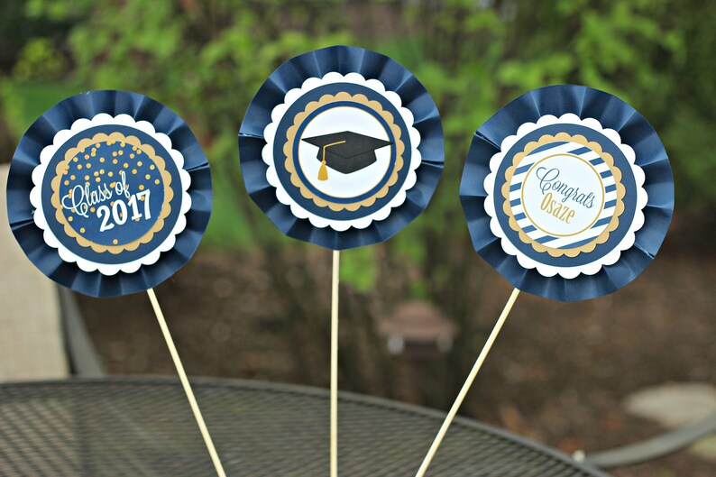 Graduation Cupcake Toppers, Graduation Party Decorations, Class of 2024, Son Graduation, image 4