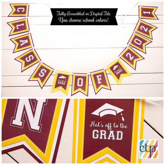Graduation Party Decorations, Graduation Banner, Custom Banner, Son, Il_570xn