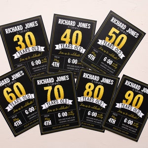 PRINTED 30th birthday poster, Back in 1996, What Happened in 1996, 30th Birthday Decorations, Black and Gold, 30th Party Decor, Vintage 1996 image 8