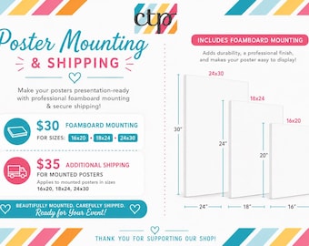 30 Sign Mount Fee_Shipping 35