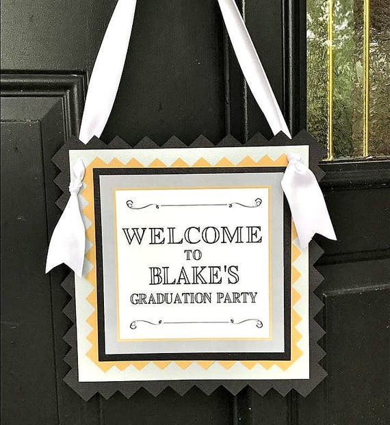 Graduation Party Sign, Sign, Graduation Signs, Graduation Party