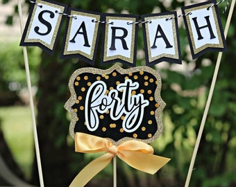 Pack Of 10 Black Glitter 60th Birthday Centerpiece Sticks Number Age 60 Table Topper Anniversary Pary Decorations Ms