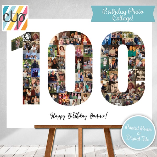 100th Birthday Gift Etsy