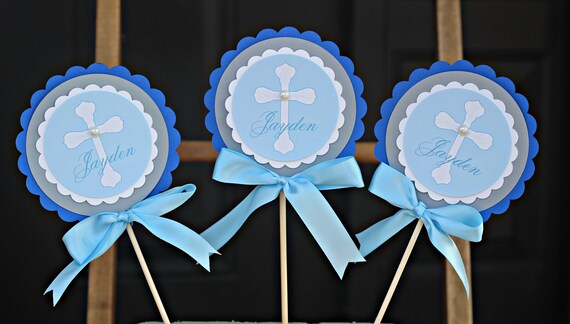 Boy Baptism First Communion Religious Dedication Christening
