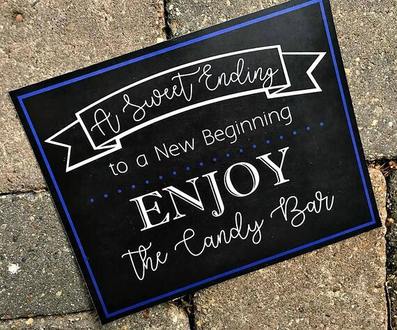GRADUATION CANDY BUFFET, Candy Bar Sign, Grad Candy Bar, Graduation Food Labels, Graduation Supplies, Class of 2020 Il_570xn
