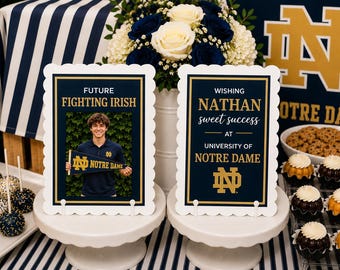 Graduation Dessert Table Sign Set, College Graduation Party Signs, Sweet Table Decor, Printed Graduation Decorations