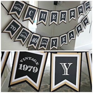 Mens 40th Birthday Party Decorations Supplies Decorations, Whiskey ...