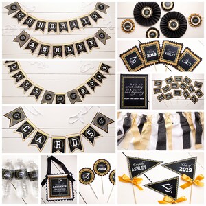 Graduation Party Decorations, Paper Fan Decorations, Paper Fans, Backdrop, Class of 2024, Daughter Graduation, image 4