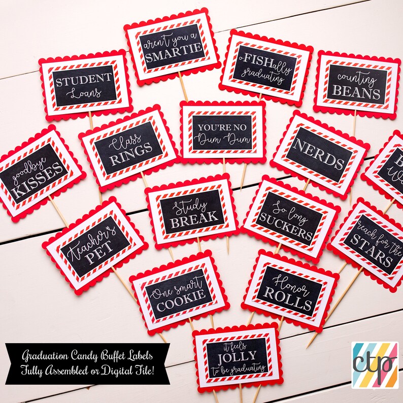 Graduation Candy Decorations