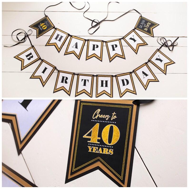 PRINTED 30th birthday poster, Back in 1996, What Happened in 1996, 30th Birthday Decorations, Black and Gold, 30th Party Decor, Vintage 1996 image 11