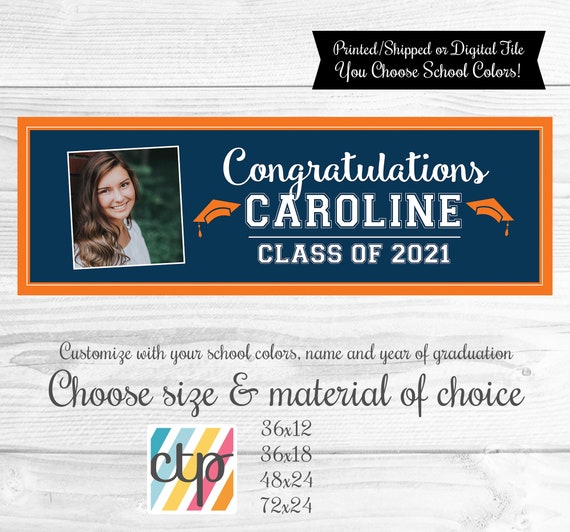 Graduation Party Decorations, Graduation Yard Sign, Graduation Banner, Daughter Graduation, Il_570xn