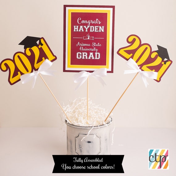 Graduation Party Decorations, Graduation Centerpiece, Graduation Die Cuts, Son, Il_570xn