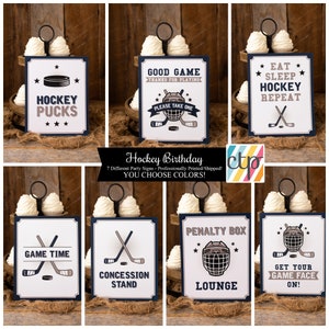 Custom Sign, Ice Hockey Signs, Hockey Birthday, Boy,