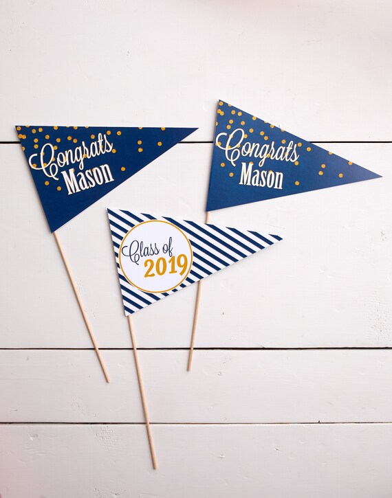 Graduation Party Decorations Graduation Centerpiece Grad Etsy