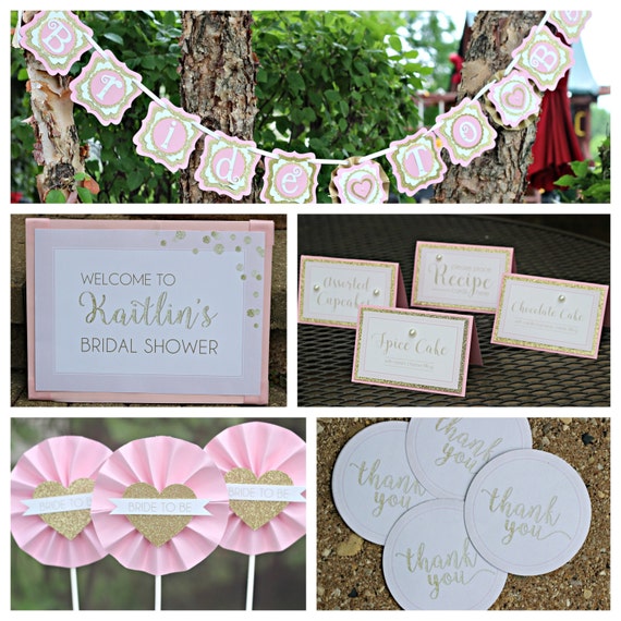 Items similar to Bridal Shower, Wedding Shower, Bride To Be, Soon To Be
