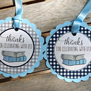 BOOK BABY SHOWER Decorations, Welcome Baby Banner, A New Chapter, Baby's First Library, Gender Neutral, Tan, Green, Yellow Baby Shower image 8