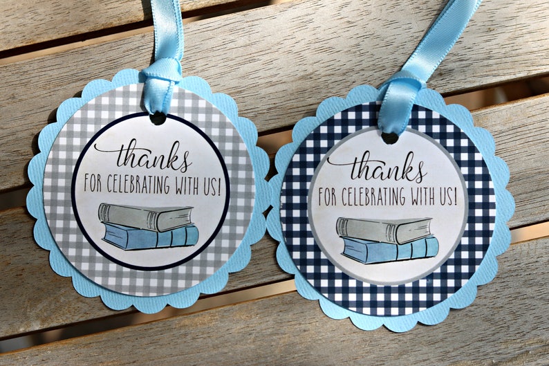BOOK BABY SHOWER Decorations, Welcome Baby Banner, A New Chapter, Baby's First Library, Gender Neutral, Tan, Green, Yellow Baby Shower image 8