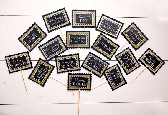 Graduation Candy Labels, Graduation Party Decor, Grad Candy Bar, Graduation 2020 Decorations, Sweets Table Candy Buffet, Choose Your Colors! Il_570xn