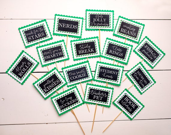 Graduation Candy Labels, Graduation Party Decor, Grad Candy Bar, Graduation 2020 Decorations, Sweets Table Candy Buffet, Choose Your Colors! Il_570xn