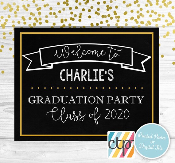 Graduation Party Sign, Graduation Signs, Graduation Party Decorations