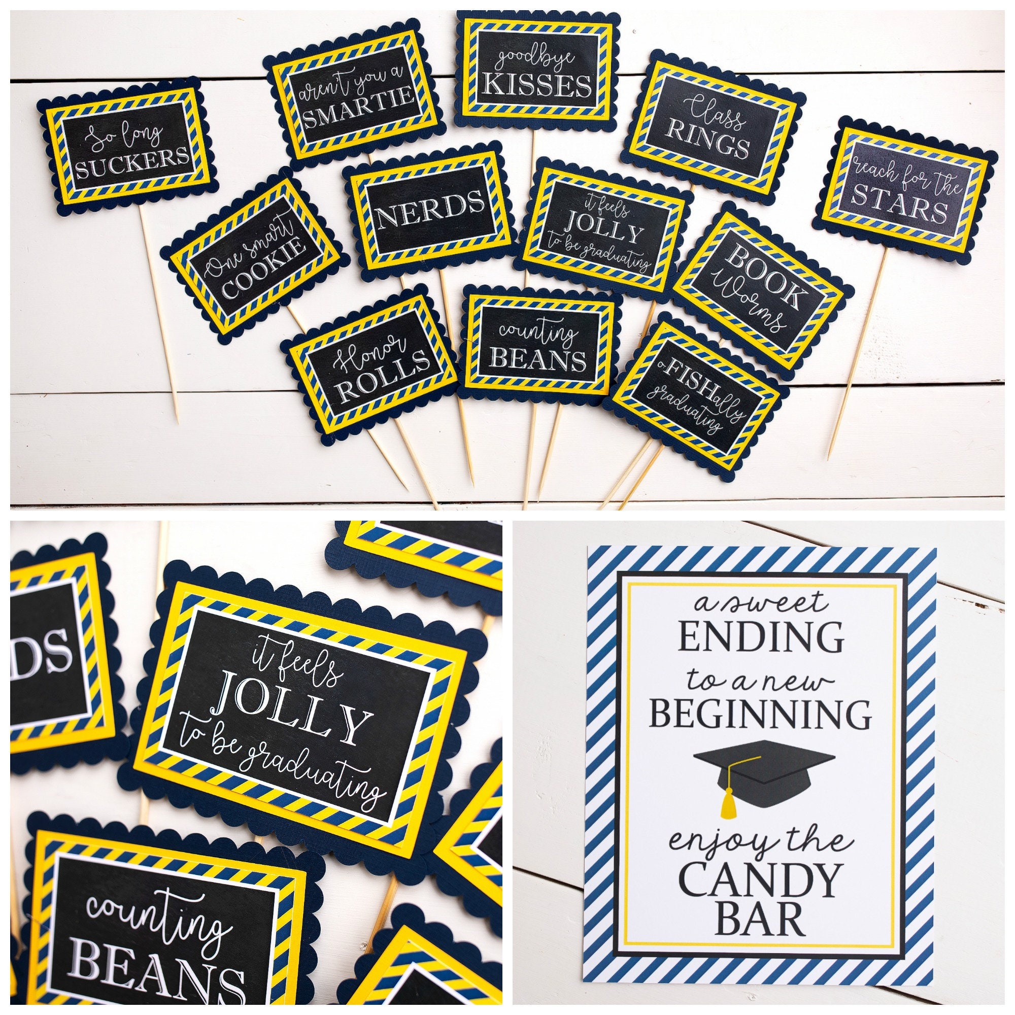 Printable Digital Download Graduation Party Decorations | Etsy