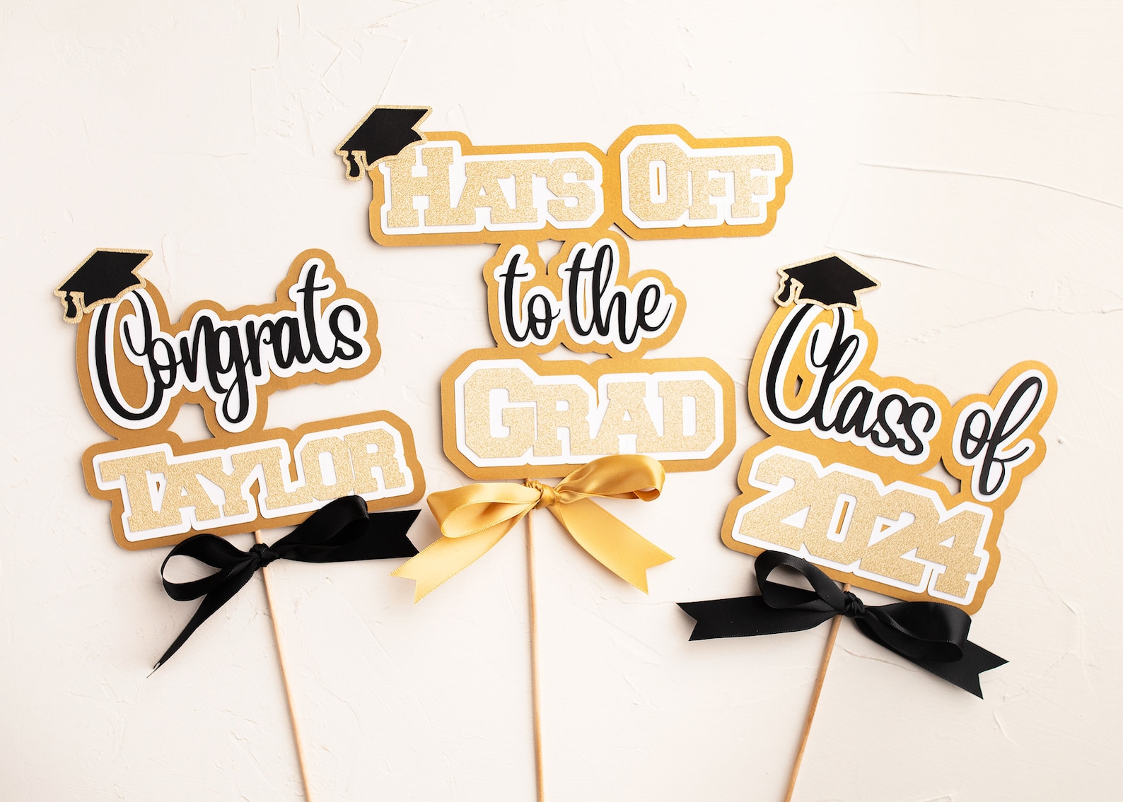 Graduation Procession Stick Graduation Centerpiece Sticks, Graduation Table Decorations, Graduation ...