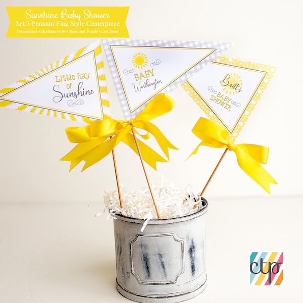 Baby Shower Centerpiece Etsy