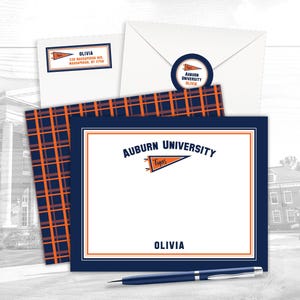 Custom Notecards, Personalized Notecards, University Notecard, College Stationery, Notepads, Gift for Daughter