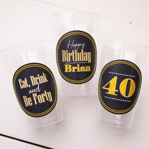 PRINTED 30th birthday poster, Back in 1996, What Happened in 1996, 30th Birthday Decorations, Black and Gold, 30th Party Decor, Vintage 1996 image 13