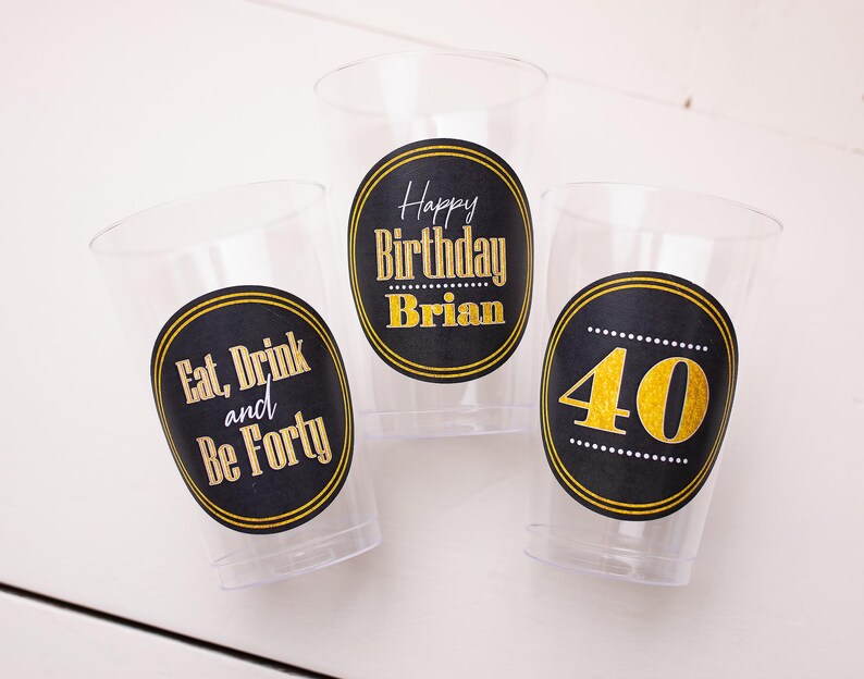 PRINTED 30th birthday poster, Back in 1996, What Happened in 1996, 30th Birthday Decorations, Black and Gold, 30th Party Decor, Vintage 1996 image 13