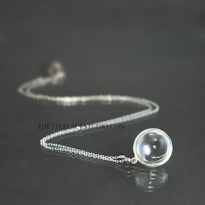 Pools of Light Bezel Necklace