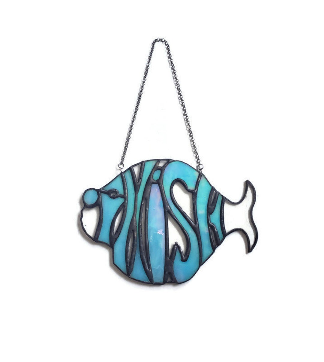 Phish Band Unique Stained Glass Suncatcher Wall Decor, Jam Band Phish Gift, Hippie Bedroom Decor