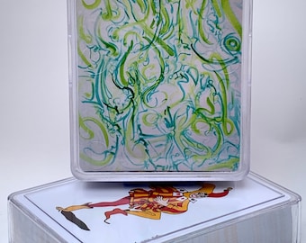 Garden of Eden Jugando Cartas (Poker Deck 54 Cartas) Idea de Regalo día de San Valentín