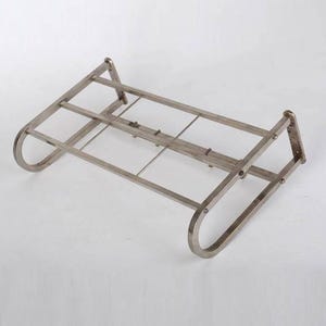 Bauhaus Coat Hanger 1930s Industrial Coat Hanger Mid Century Wall Mount Coat Rack Retro Entryway Storage Large Bauhaus Coat Hanger