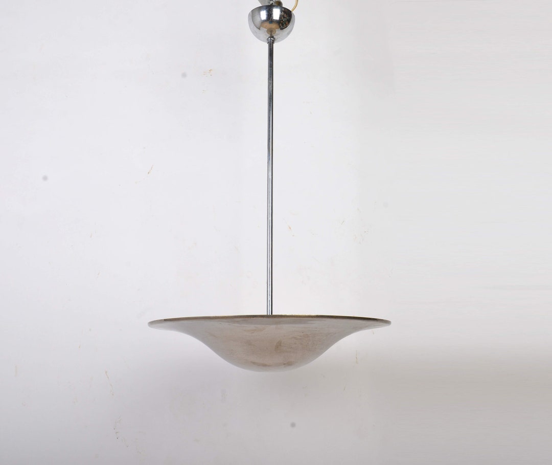 Bauhaus Functionalism Pendant Light, Mid Century Ceiling Light - Etsy