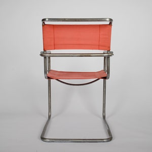 Bauhaus chairs B34 by Marcel Breuer for Thonet, 1930s, Marcel Breuer era, knoll, deco image 6