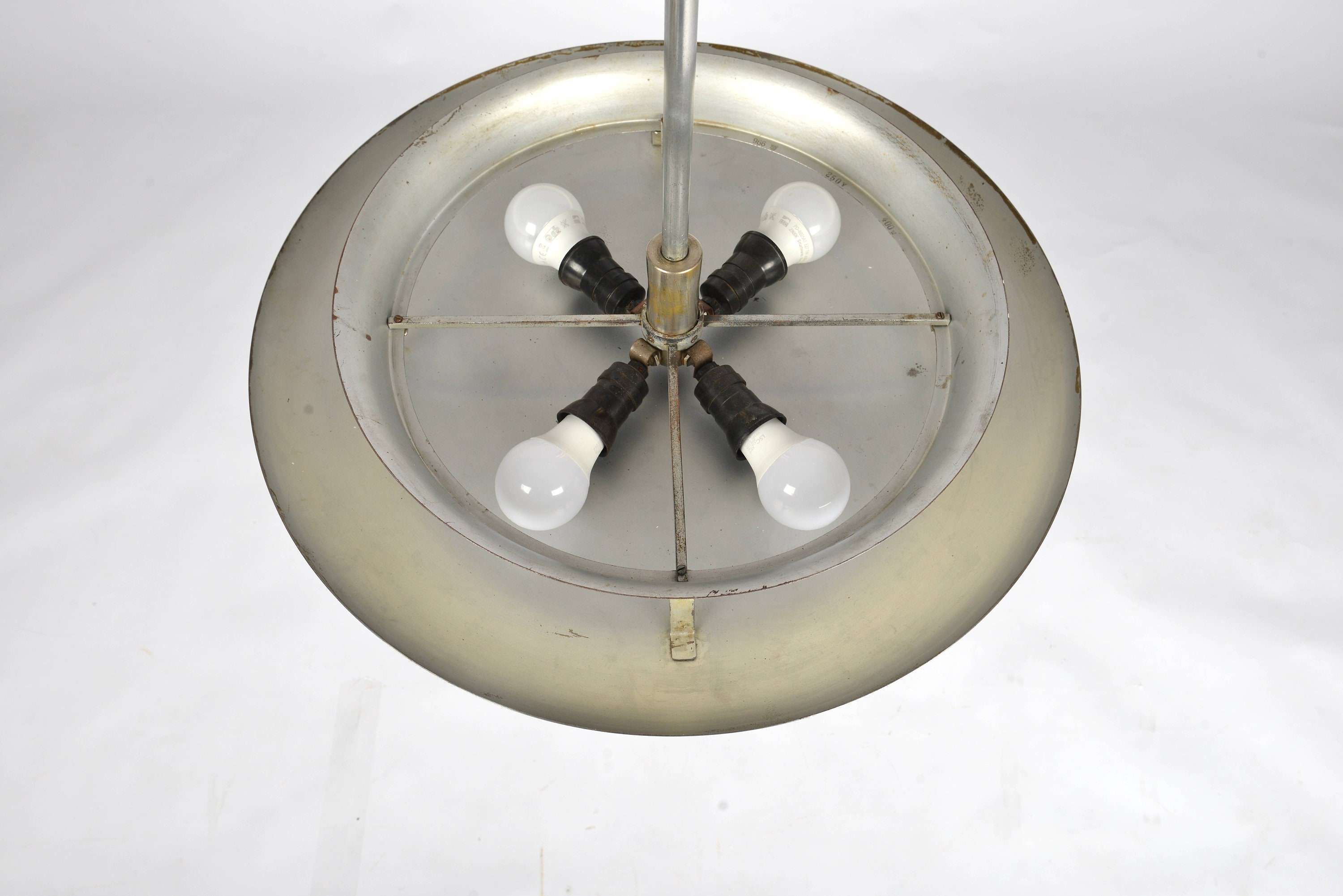 Bauhaus Functionalism Pendant Light, Mid Century Ceiling Light - Etsy