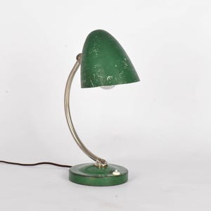 Bauhaus Functionalist Desk Lamp 1930 Art Deco office Light, Vintage Adjustable Lamp, Modernist Desk lamp Vintage Machine Age Lighting