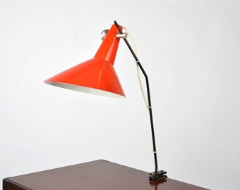 Mid-Century Modern Table Lamp by Josef Hurka for Kovona 1960s  Mid-Century Modern Lighting Vintage Desk Light, Industrial Task Lamp